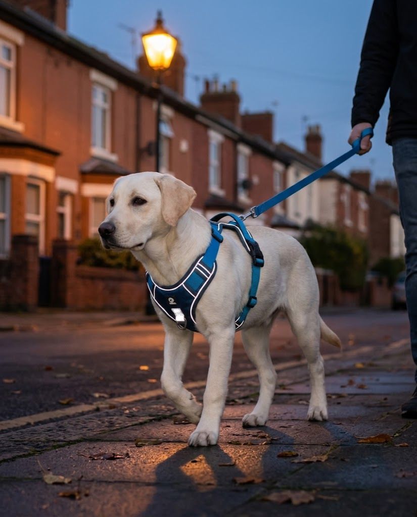 No-Pull Dog Harness — Reflective, Control Handle, Large Breeds