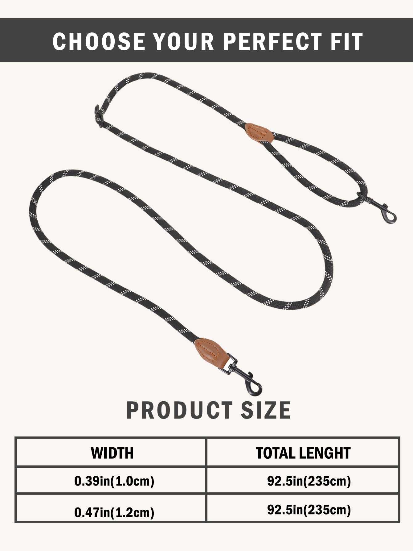 Reflective Dog Lead — Multi-Function, High-Vis