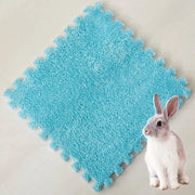 🐹 DryPaws™ – Washable Fleece Toilet Mat for Hamsters and Small Pets
