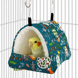 🐦 CottonNest™ – Hanging Cotton Sleeping House for Birds