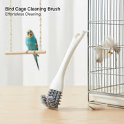 Bird Cage Cleaning Brush Tool, Bird Poop Remover,Parrot Cage Sanitary Brush Accessories for Budgies Cockatiels Bird Accessories