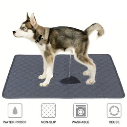 Reusable Waterproof Dog Pee Pad – Washable Training & Protection Mat