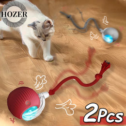 Smart Interactive Cat Ball Toy – Rechargeable Automatic Play