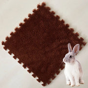 🐹 DryPaws™ – Washable Fleece Toilet Mat for Hamsters and Small Pets